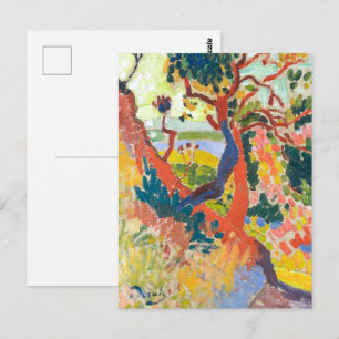 Versunkener Weg, L'Estaque Andre Derain Postkarte