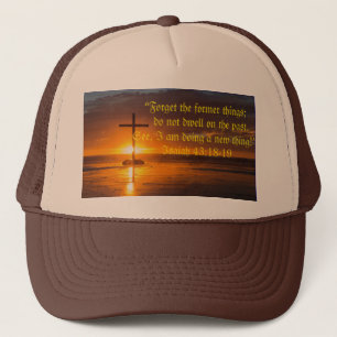 Versütze der Bibel (Isaiah 43:18-19) Truckerkappe
