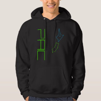 Vert-Farbe NZ Hoodie