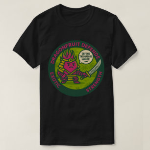 Verteidige Die Ehre Des Drachen Warrior Frucht  T-Shirt