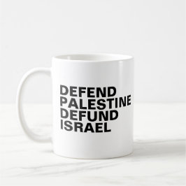 Verteidigen Palästina verteidigen Israel - Israel Kaffeetasse