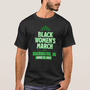 Verteidigen Schützen Schwarze Frauen Frauenrechte T-Shirt