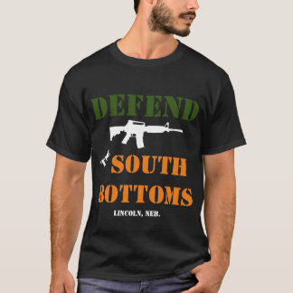 Verteidigen Sie das South Bottom Irish Tricolor T- T-Shirt