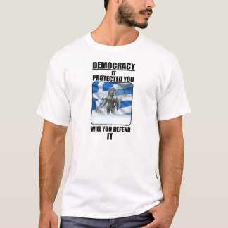 Verteidigen Sie Demokratie T-Shirt