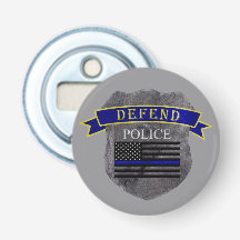 Verteidigen Sie den Flaschenöffner der Polizei-Tas