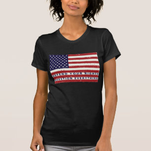 VERTEIDIGEN SIE IHRE RECHTE (FRAGE ALLES) T - Shir T-Shirt