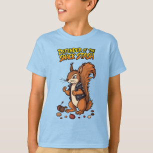 Verteidiger des Snack-Vorrats Hartnuss-Bewacher T-Shirt