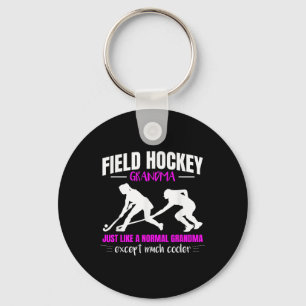 Verteidiger Field Hockey Oma Genau Wie Eine Normal Schlüsselanhänger