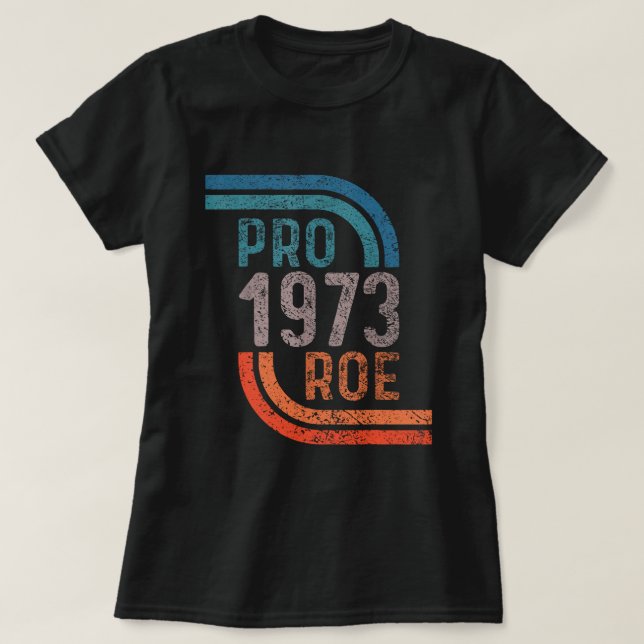 Verteidiger Roe V Wade Pro Choice Abortion Rights  T-Shirt (Design vorne)