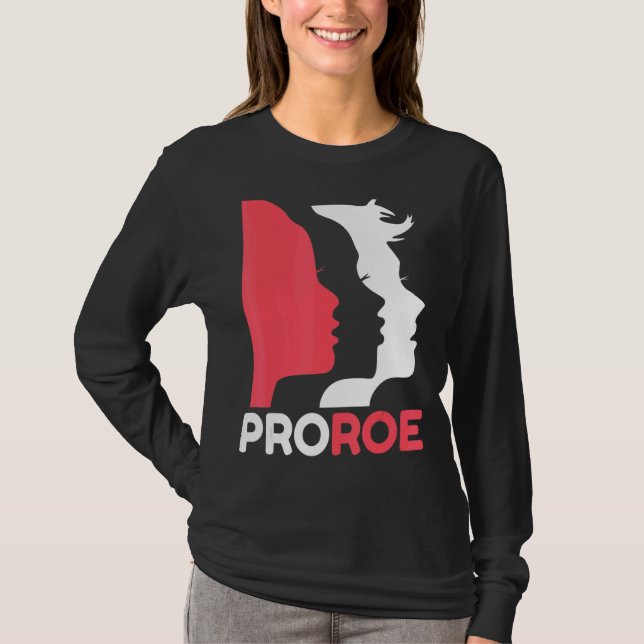 Verteidiger Roe V Wade Pro Choice Abortion Rights  T-Shirt (Vorderseite)