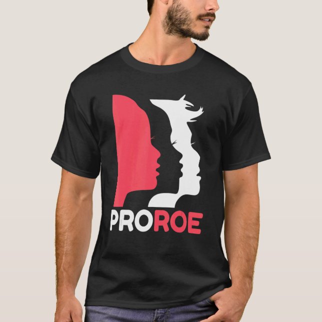Verteidiger Roe V Wade Pro Choice Abortion Rights  T-Shirt (Vorderseite)