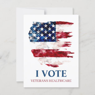 Verteidiger Veteranen profitieren politisch Postkarte