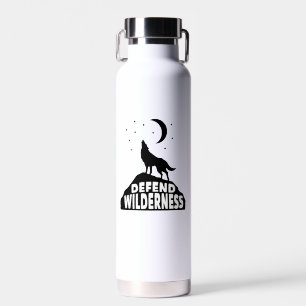 Verteidiger Wilderness Wolf Moon Trinkflasche