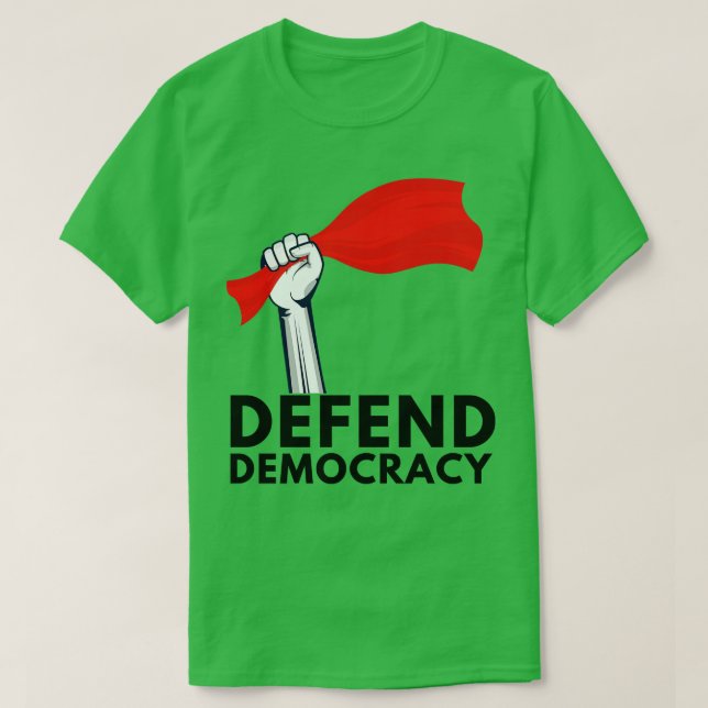 Verteidigung der Demokratie 16 T-Shirt (Design vorne)