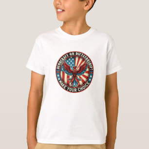 Verteidigung der Demokratie - Demokratie oder Dikt T-Shirt