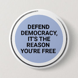 Verteidigung der Demokratie Es ist der Grund, waru Button