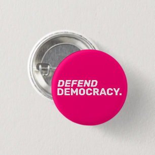 Verteidigung der Demokratie Frauenrechte für Wahlf Button