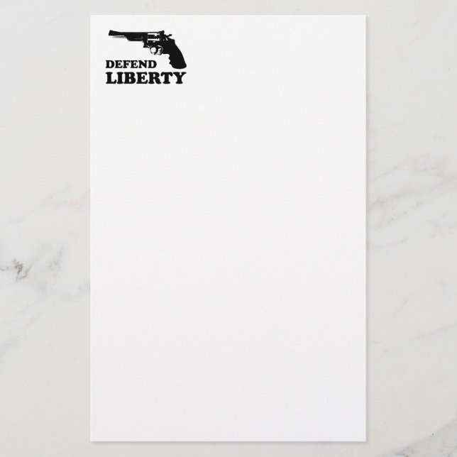 Verteidigung der Freiheit Briefpapier (Vorderseite)