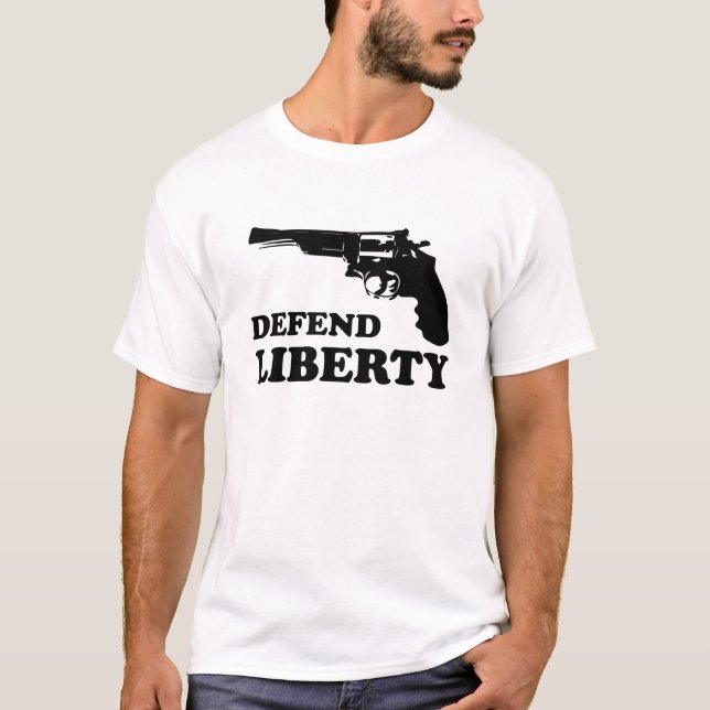Verteidigung der Freiheit T-Shirt (Vorderseite)