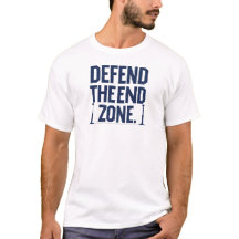 Verteidigung des Fußball-Designs der Endzone