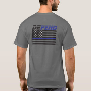 Verteidigung des T - Shirt der Polizei