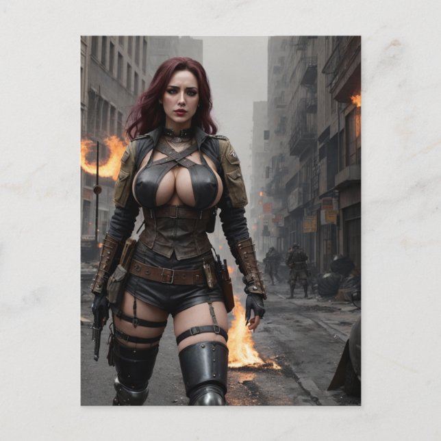 Verteidigung des Vaterlandes Postkarte (Vorderseite)