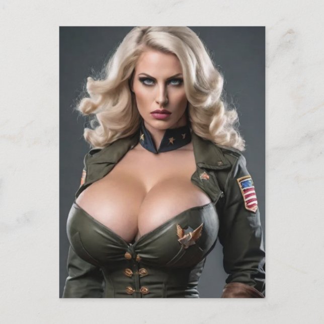 Verteidigung des Vaterlandes Postkarte (Vorderseite)