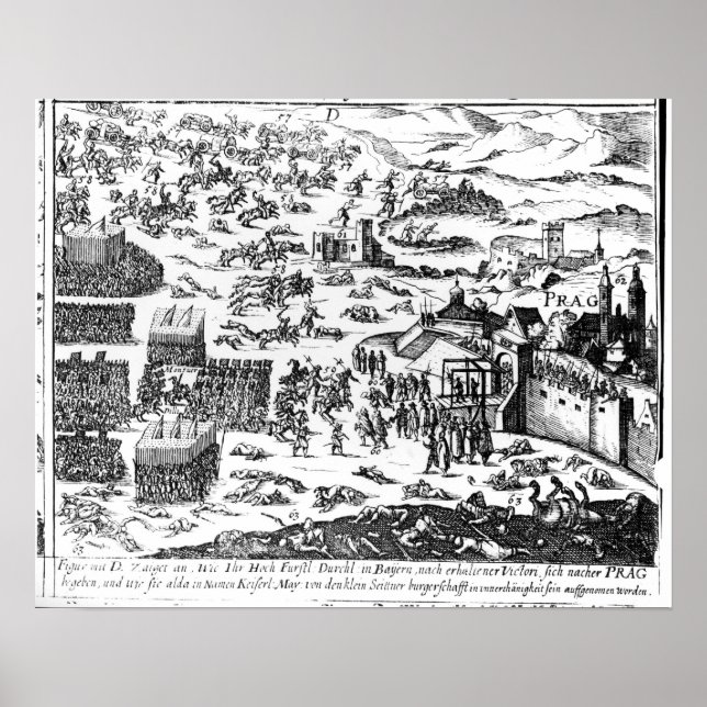 Verteidigung Prag, 1618 Poster (Vorne)