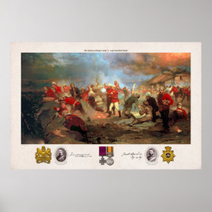 Verteidigung von Rorkes Drift Signature Poster