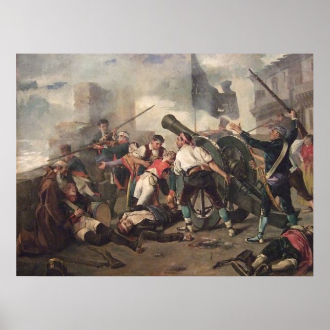 Verteidigung von Saragossa Poster (Vorne)