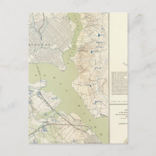 Verteidigung Washington Postkarte