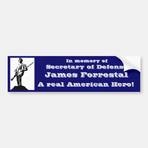 Verteidigungsminister James Forrestal Autoaufkleber