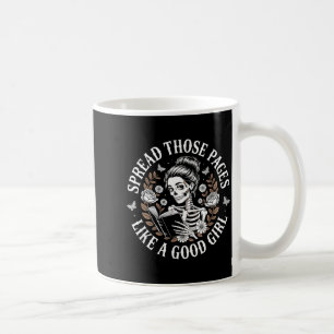Verteile diese Seiten wie ein gutes Mädchen, das r Kaffeetasse