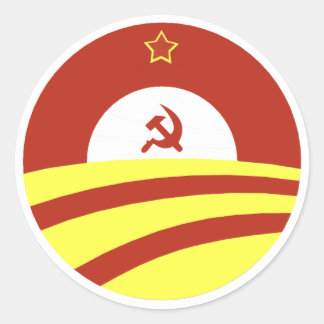 Verteilen des Reichtums Runder Aufkleber