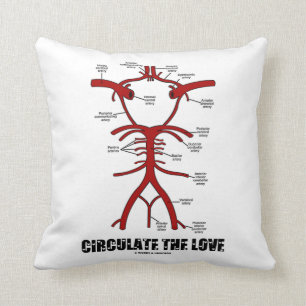 Verteilen Sie die Liebe (Kreis von Willis) Kissen