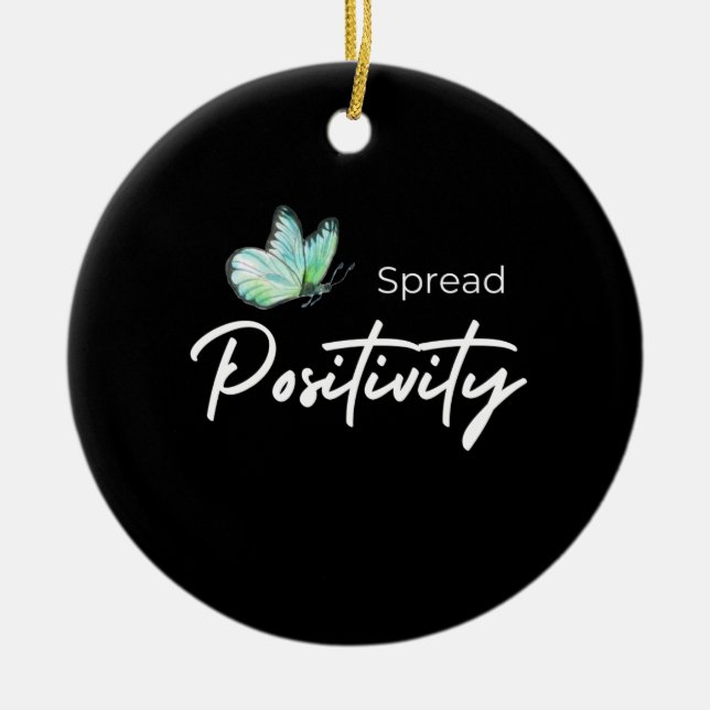 Verteilung der Positivität Keramik Ornament (Vorne)