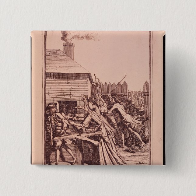 Verteilung des Brotes am Louvre Button (Vorderseite)