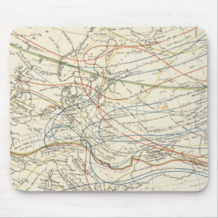 Verteilung von Säugetieren Mousepad