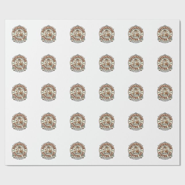 Verteilungssystem Katze Verteilungssystem Katze Vi Geschenkpapier (Flach)