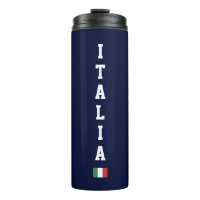 Vertical Athletic Italia und italienische Flagge a
