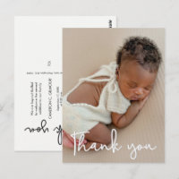 Vertical Baby Foto Geburtserklärung Vielen Dank