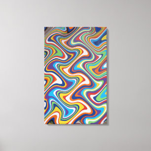 Verticle Teppich abstrakte 6, 2018% pipe% Leinwanddruck