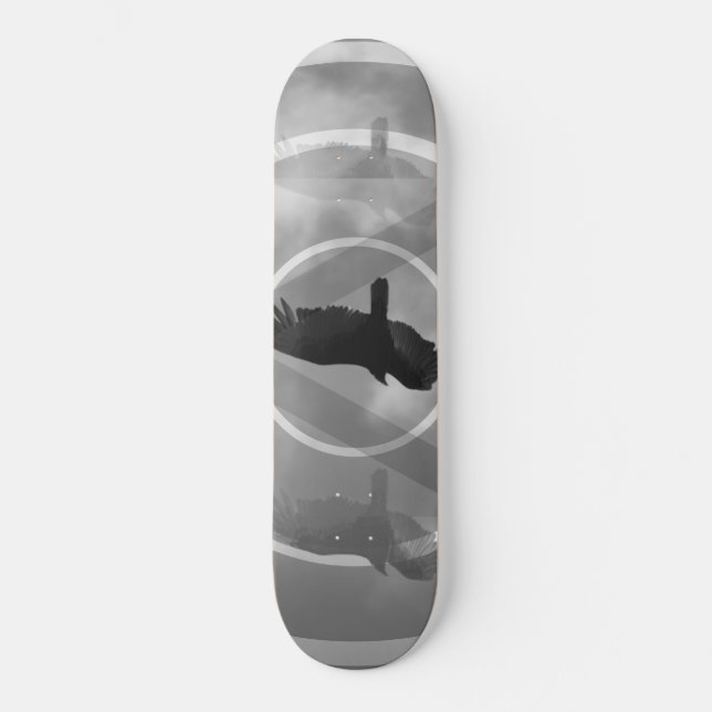 Verticrow Skateboard (Vorderseite)