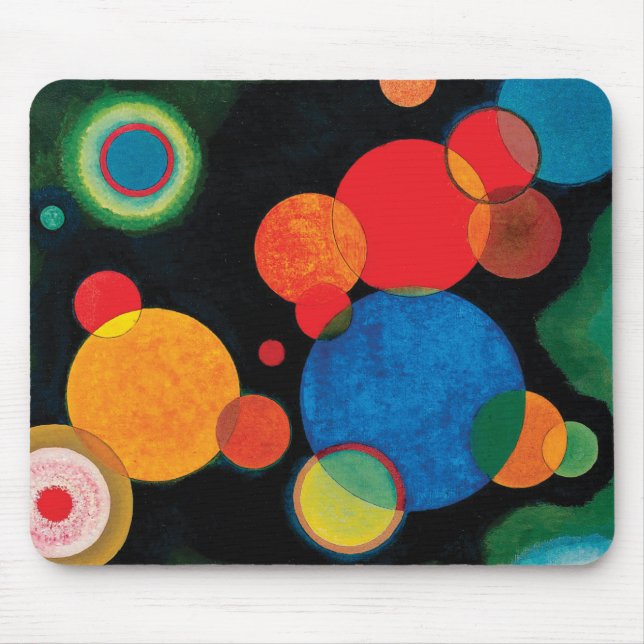 Vertiefter Antrieb durch Wassily Kandinsky Mousepad (Vorne)