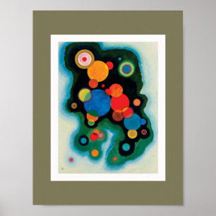 Vertiefter Antrieb durch Wassily Kandinsky Poster