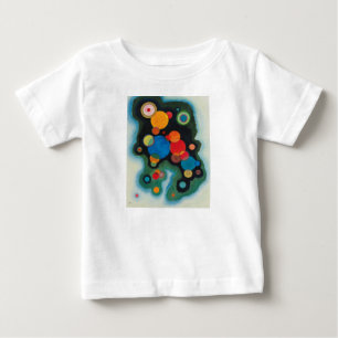 Vertiefung des Abstrakten Impulses auf der Leinwan Baby T-shirt