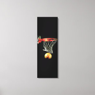 Vertikal Basketball Wrapped Canvas Leinwanddruck