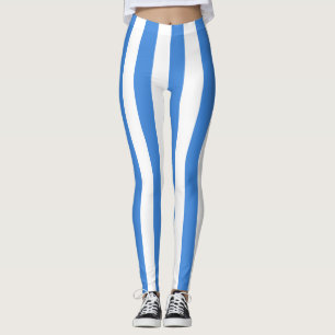 Vertikal gestrichelte Farben für die nationale Fla Leggings