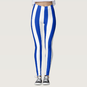 Vertikal gestrichene Flaggenfarben Leggings