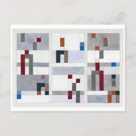 Vertikal horizontal | Sophie Taeuber-Arp | Postkarte
